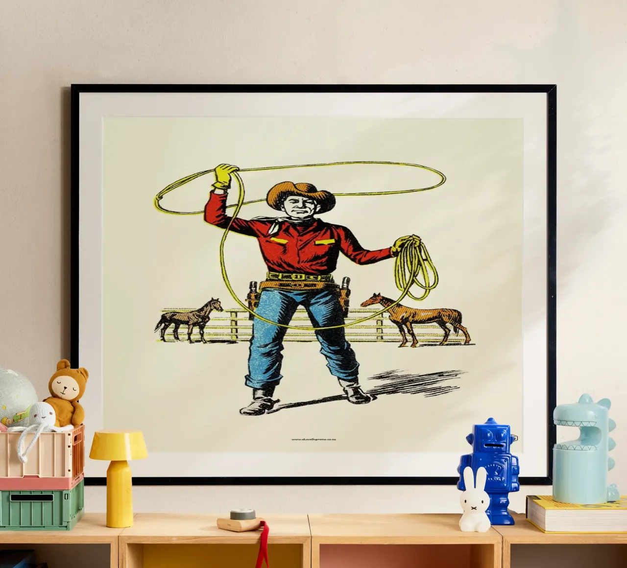Lasso poster con telaio in alluminio da a Love Supreme
