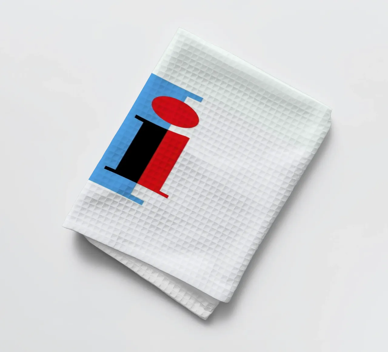 Cyan/Red I canovaccio da cucina da Studio One