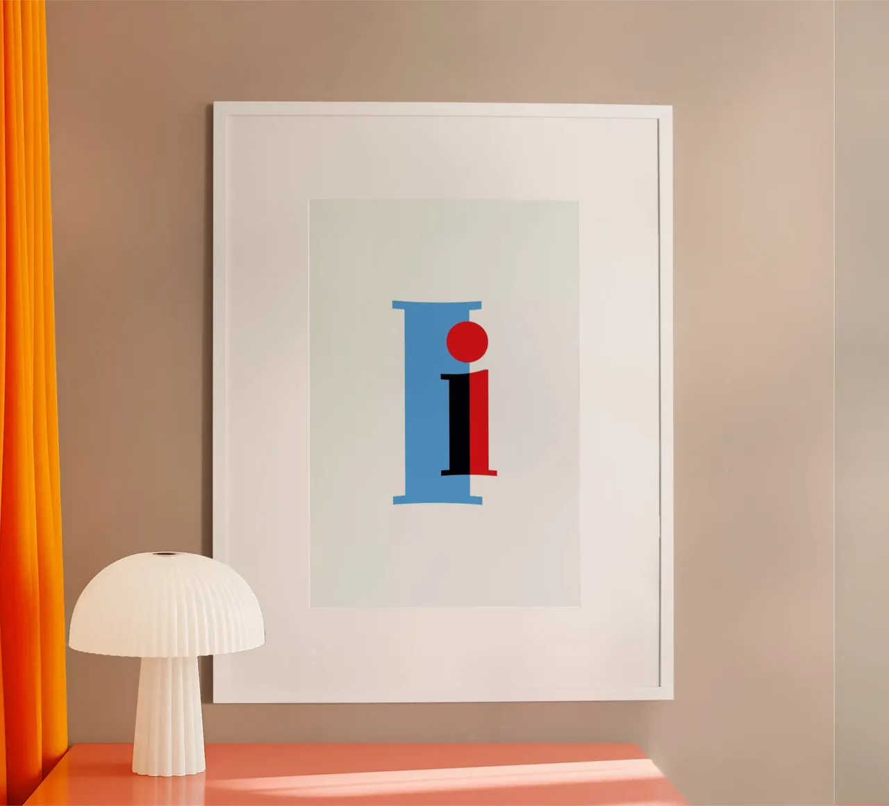 Cyan/Red I carta hahnemühle da Studio One