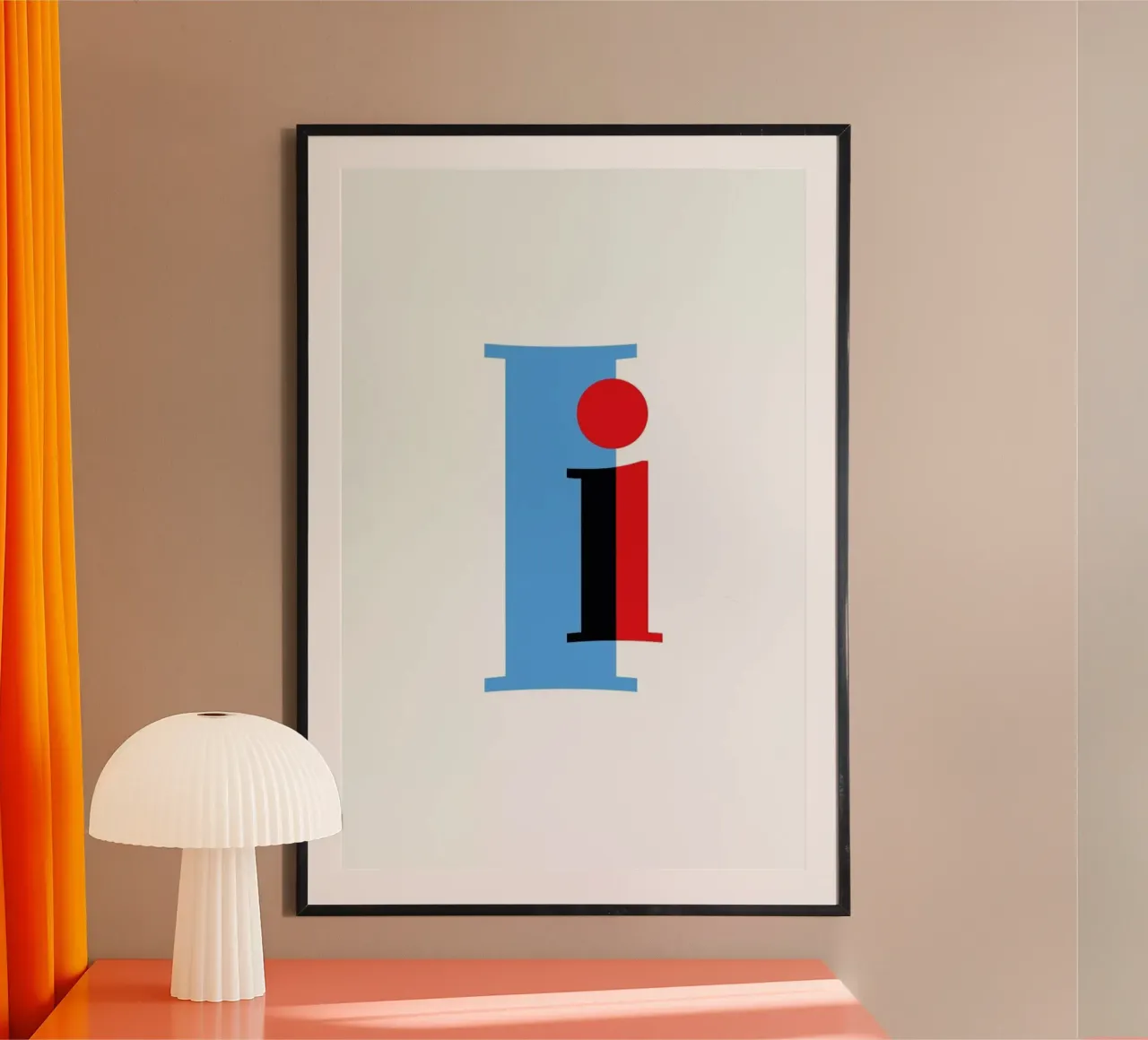 Cyan/Red I carta hahnemühle da Studio One