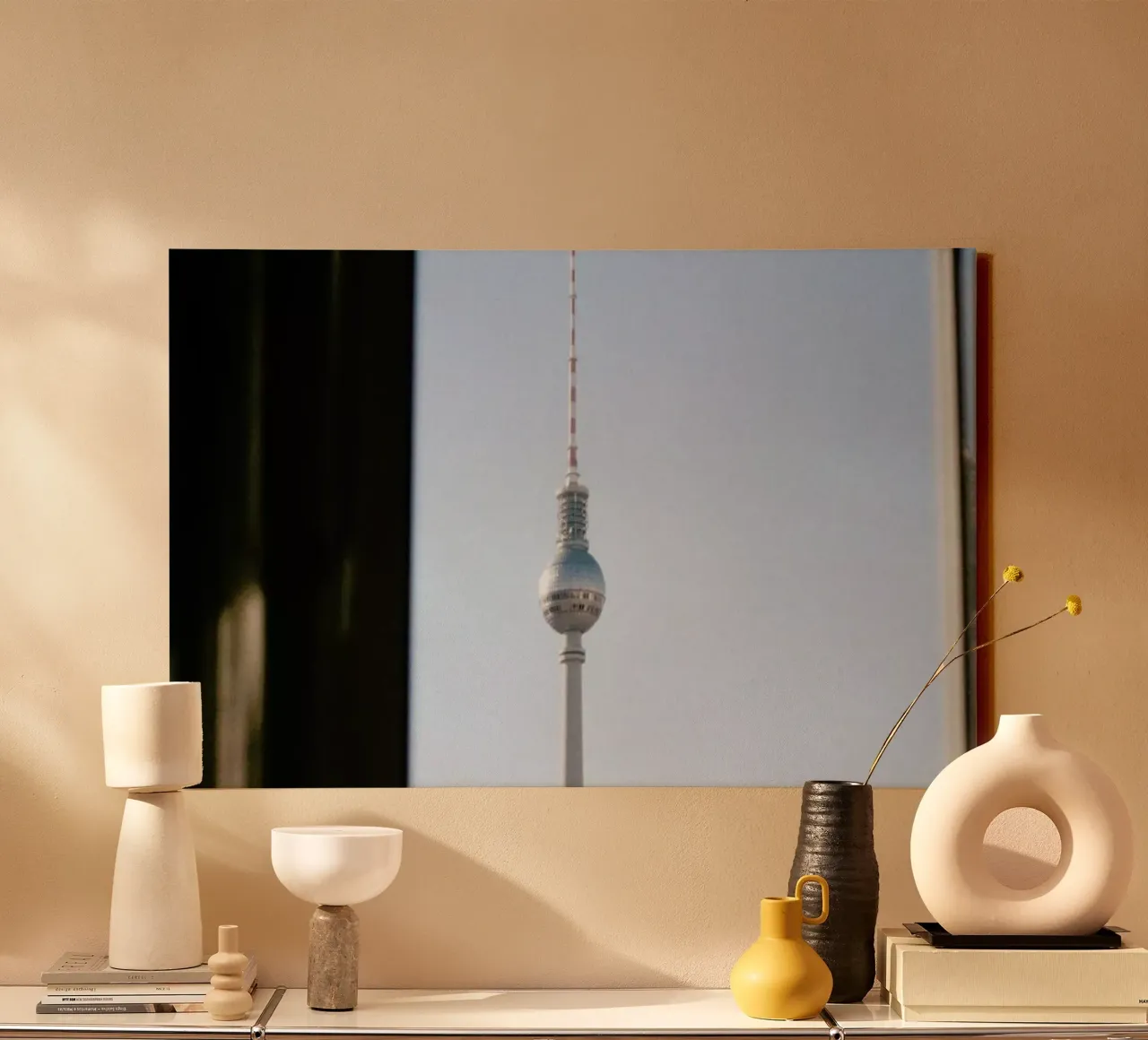 Living in Berlin canvas by Alexandra Hellweg