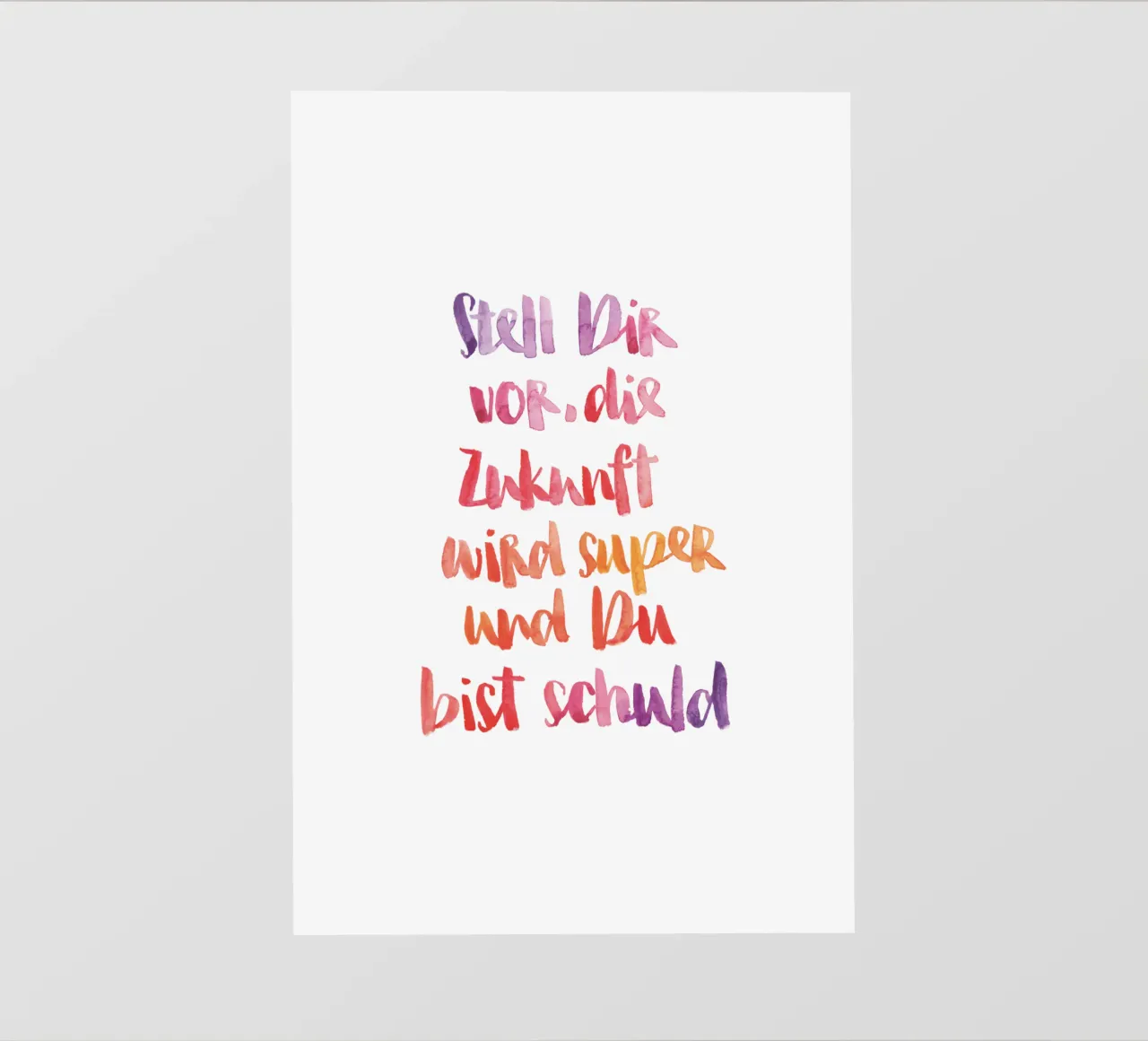 Stell dir vor pvc cover by Brushmeetspaper