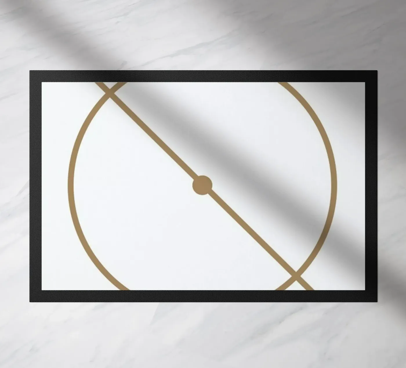 Centre Circle doormat by Dean Smith