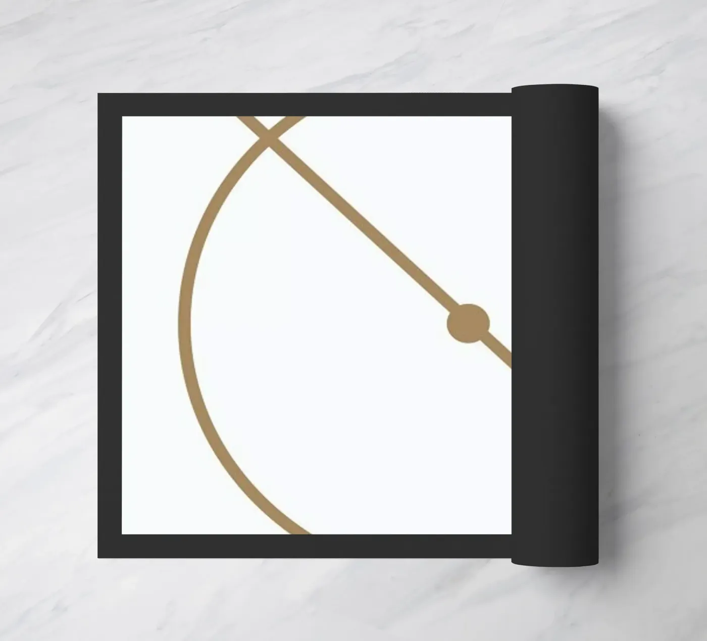 Centre Circle doormat by Dean Smith