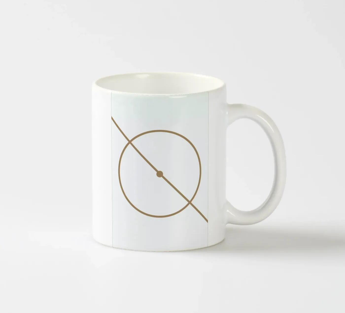 Centre Circle ceramic mug by Dean Smith