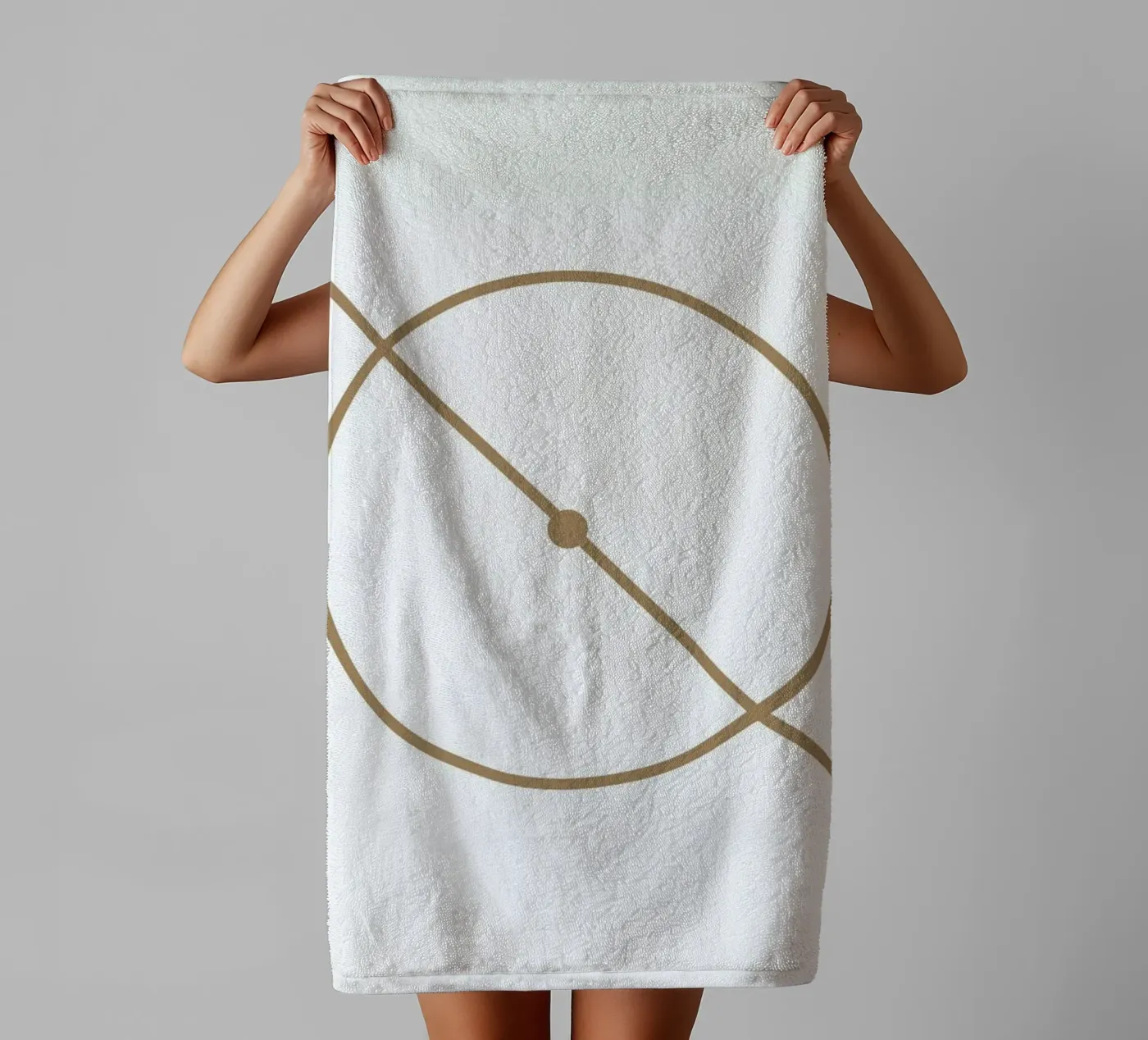 Centre Circle towel by Dean Smith