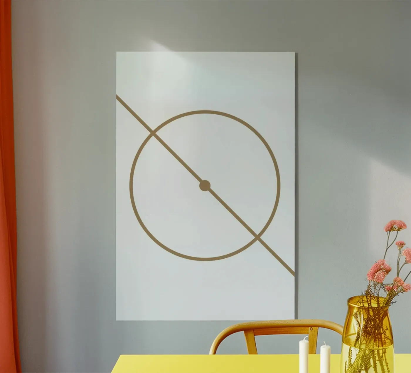 Centre Circle plexiglas de Dean Smith