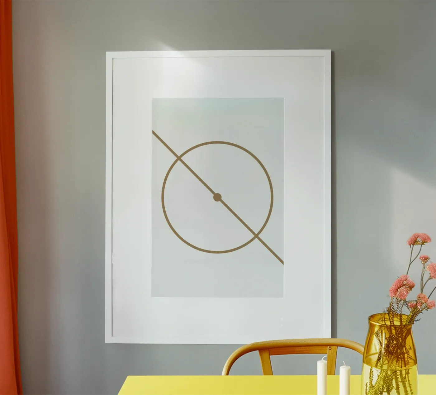 Centre Circle Poster von Dean Smith