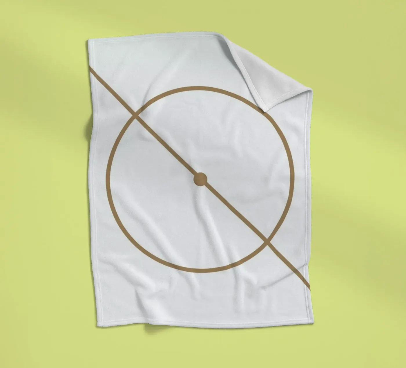 Centre Circle Fleecedecke von Dean Smith