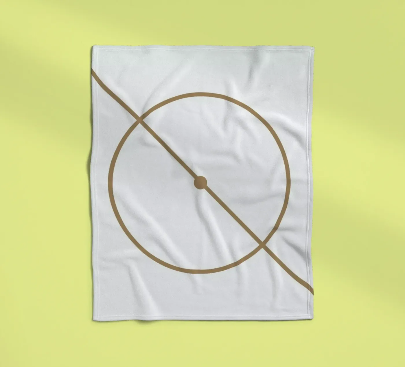 Centre Circle Fleecedecke von Dean Smith