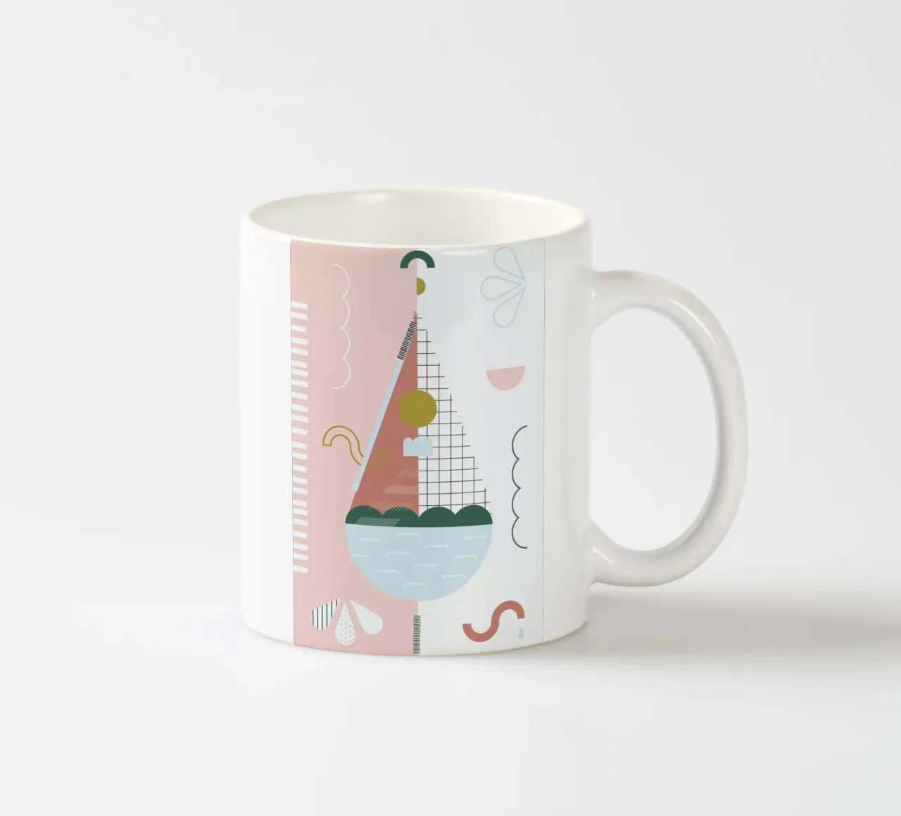 Clean Water for All tazza in ceramica da Linda Gobeta