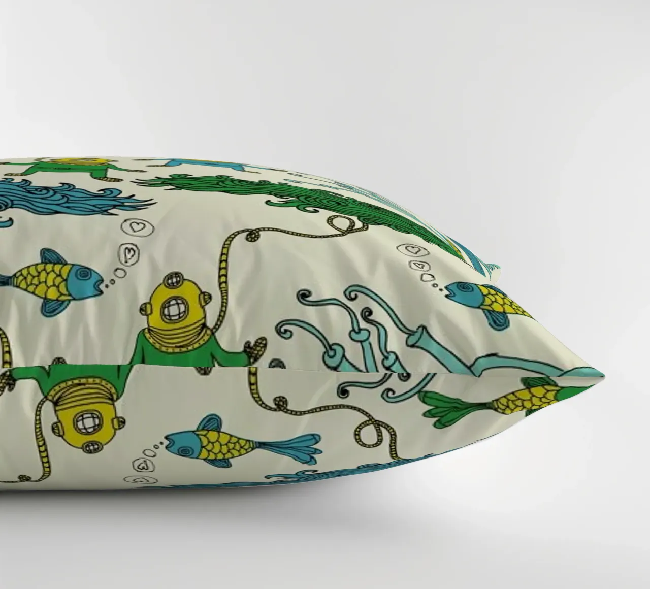 Wrapping Paper Submerged Kissen von a Love Supreme