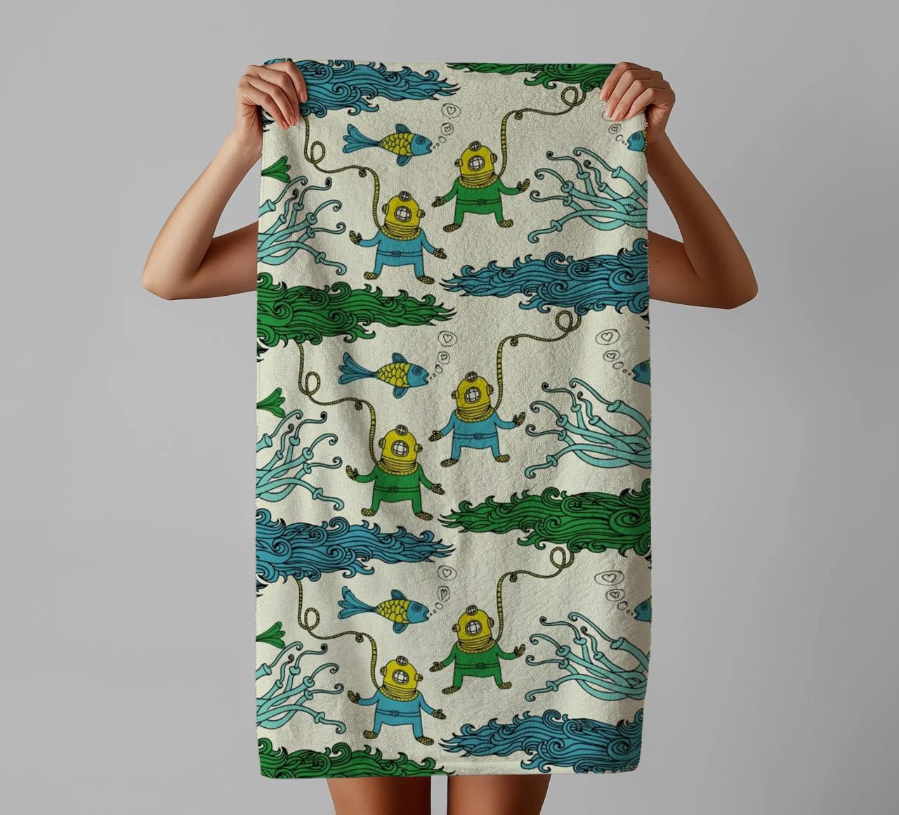 Wrapping Paper Submerged asciugamano da bagno da a Love Supreme
