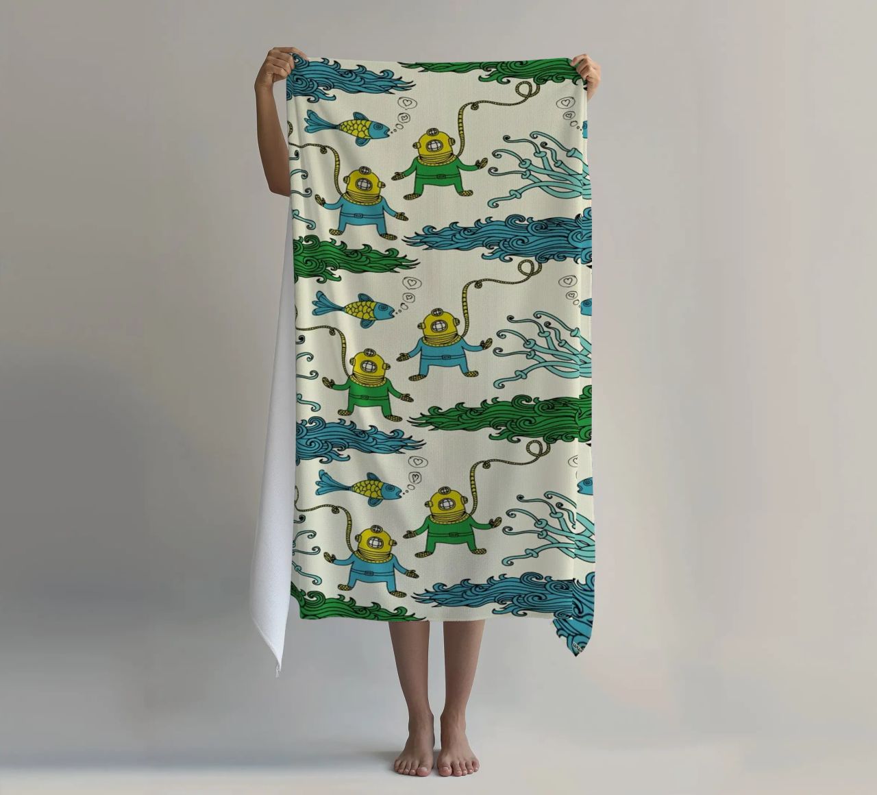 Wrapping Paper Submerged serviette de plage de a Love Supreme
