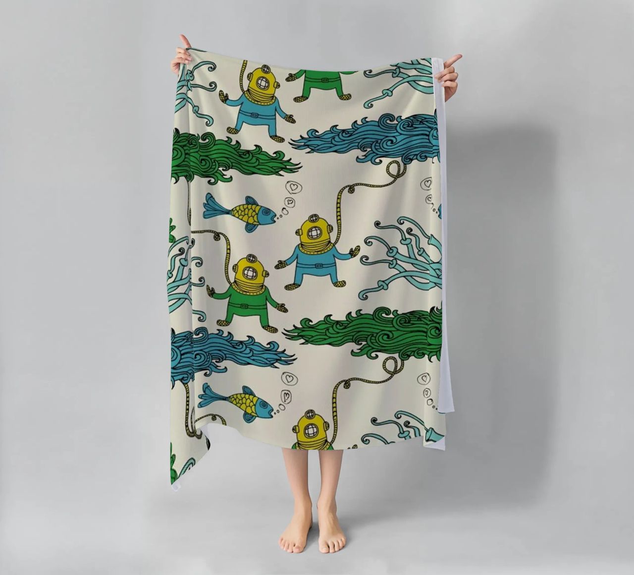 Wrapping Paper Submerged serviette de plage de a Love Supreme