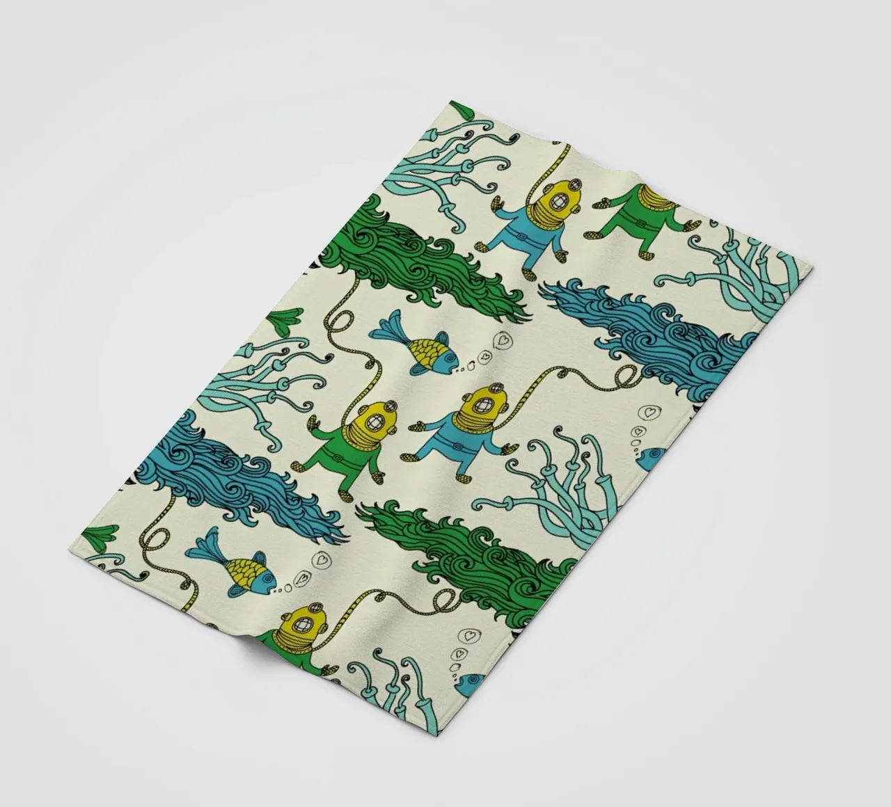 Wrapping Paper Submerged manta de franela de a Love Supreme