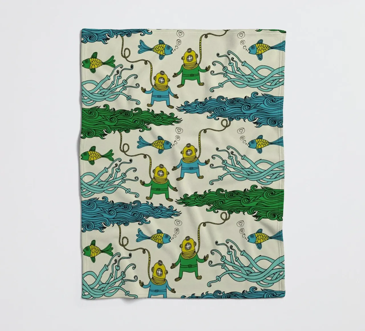 Wrapping Paper Submerged manta de franela de a Love Supreme