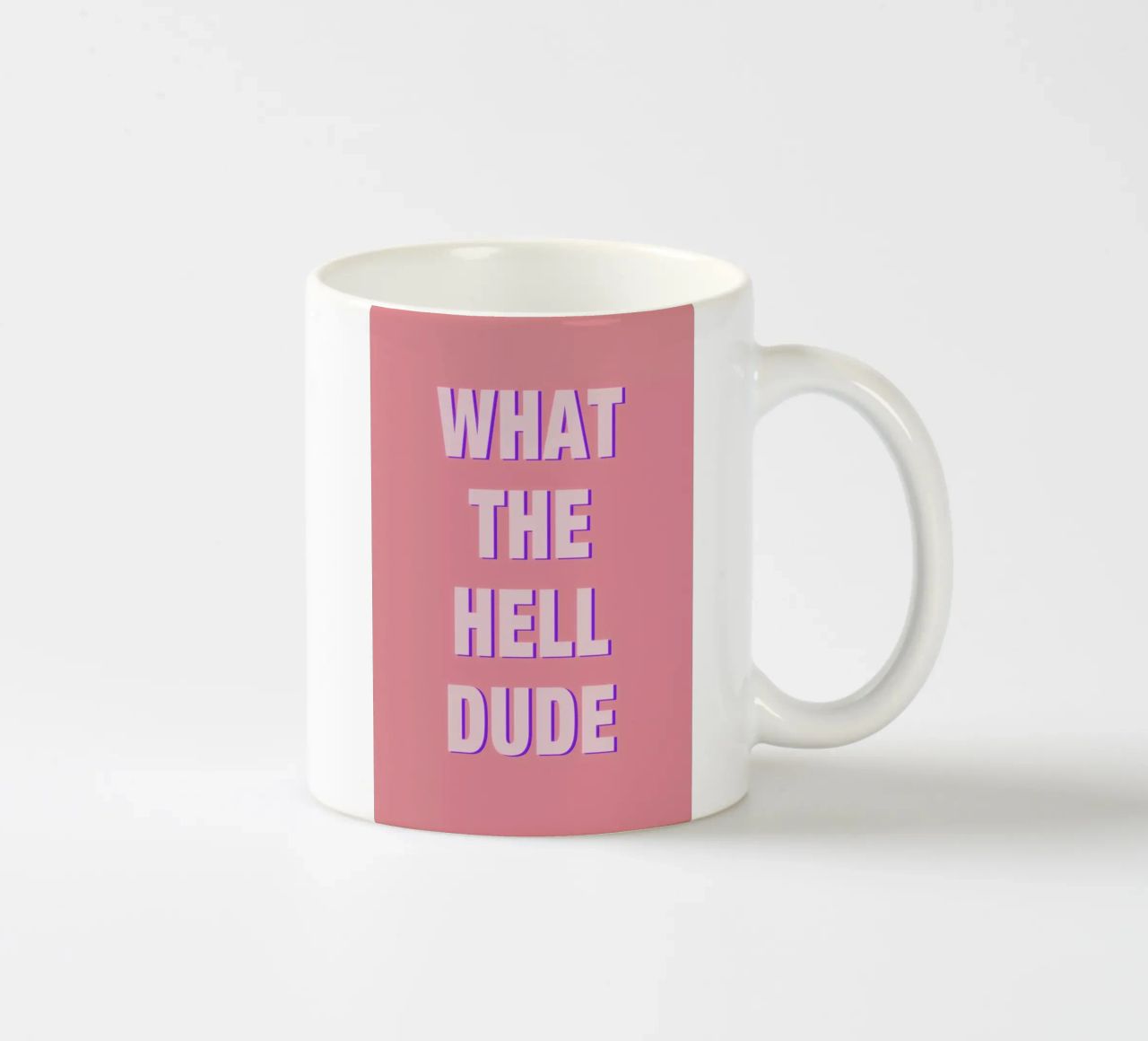 What the Hell Dude tazza in ceramica da Vasare Nar
