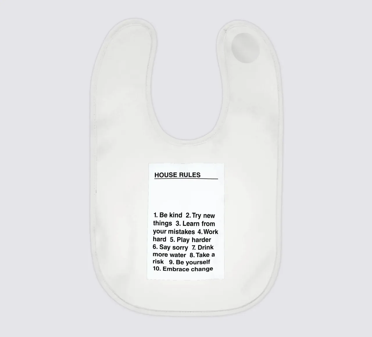 House Rules Babylätzchen von The Native State