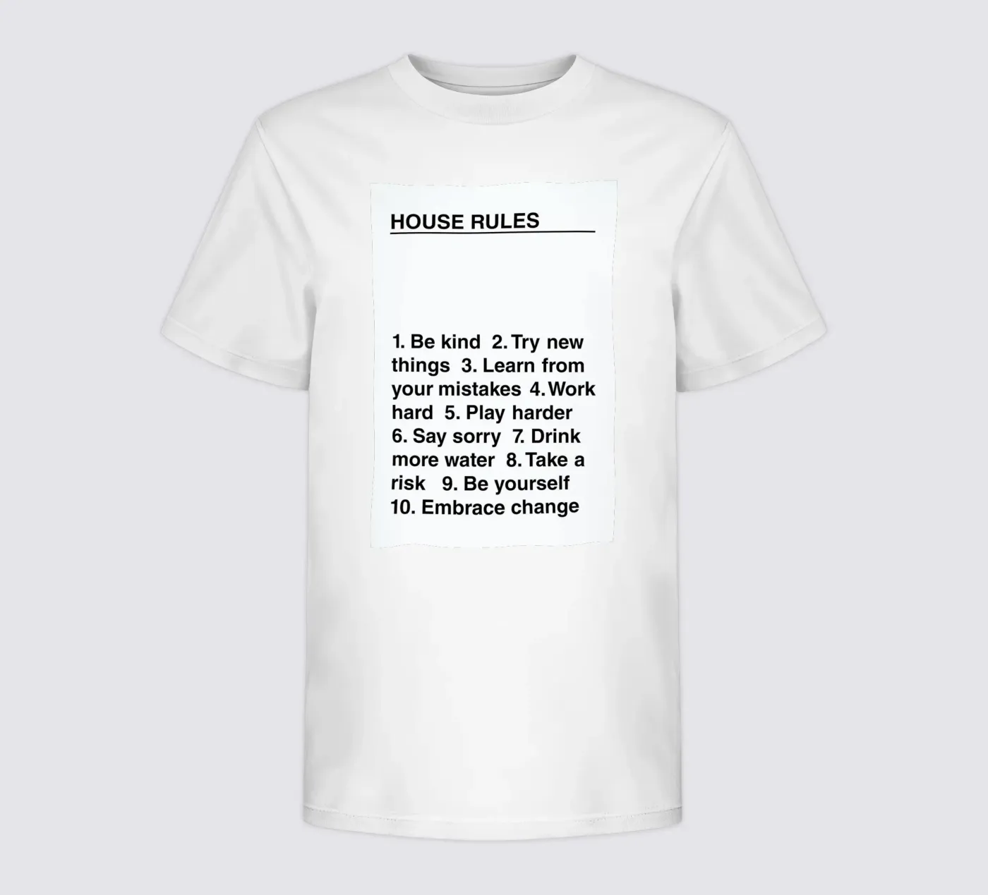 House Rules t-shirt bambini da The Native State