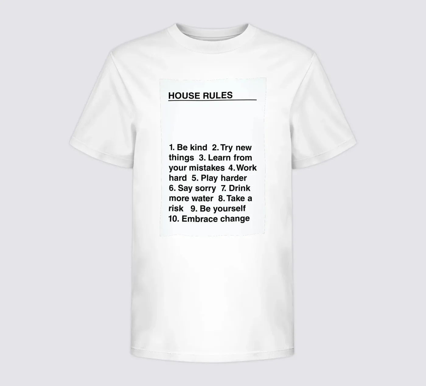 House Rules t-shirt bambini da The Native State