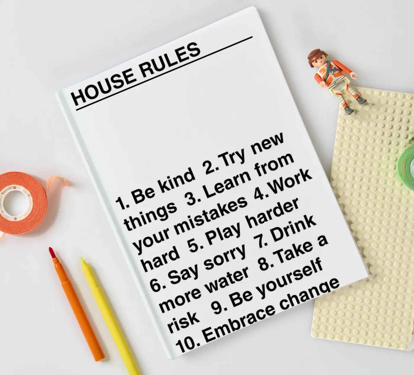House Rules notebook by The Native State