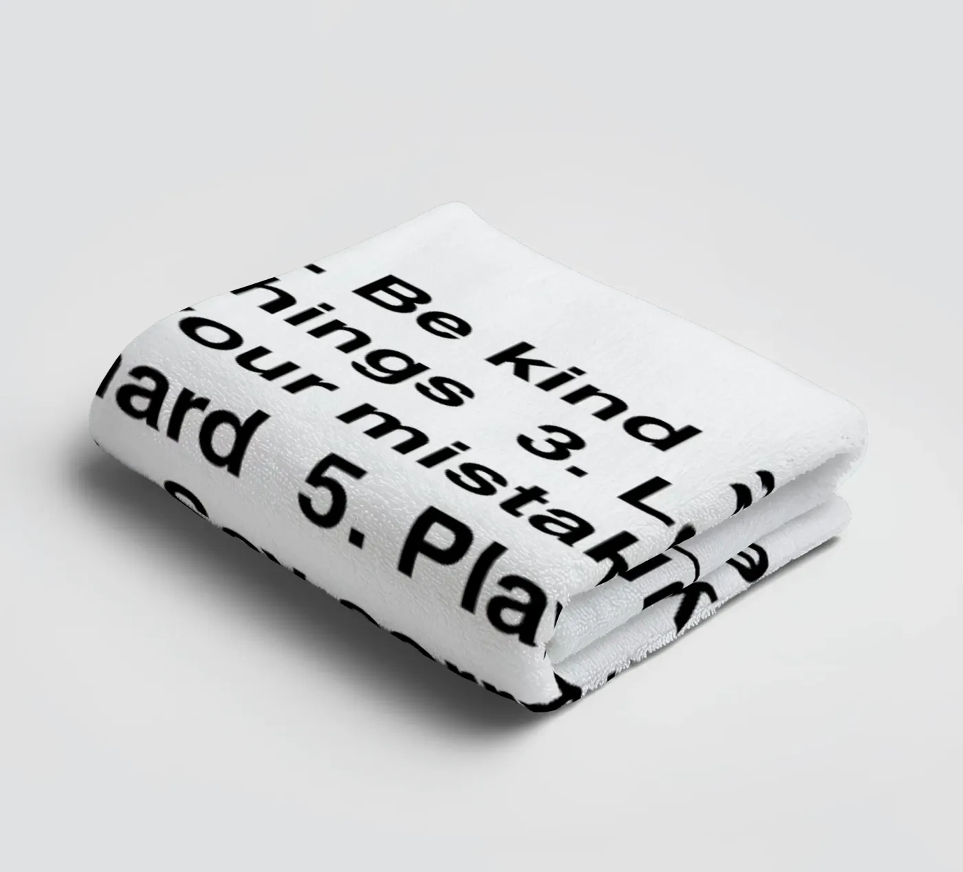 House Rules badhanddoek van The Native State