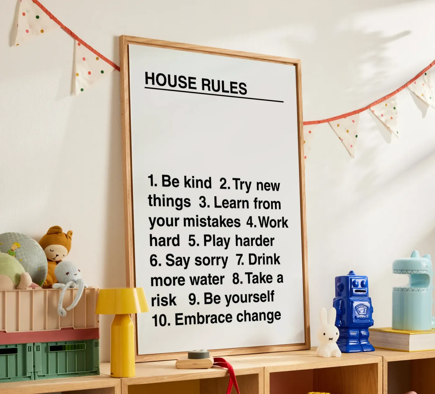 House Rules plexiglass da The Native State