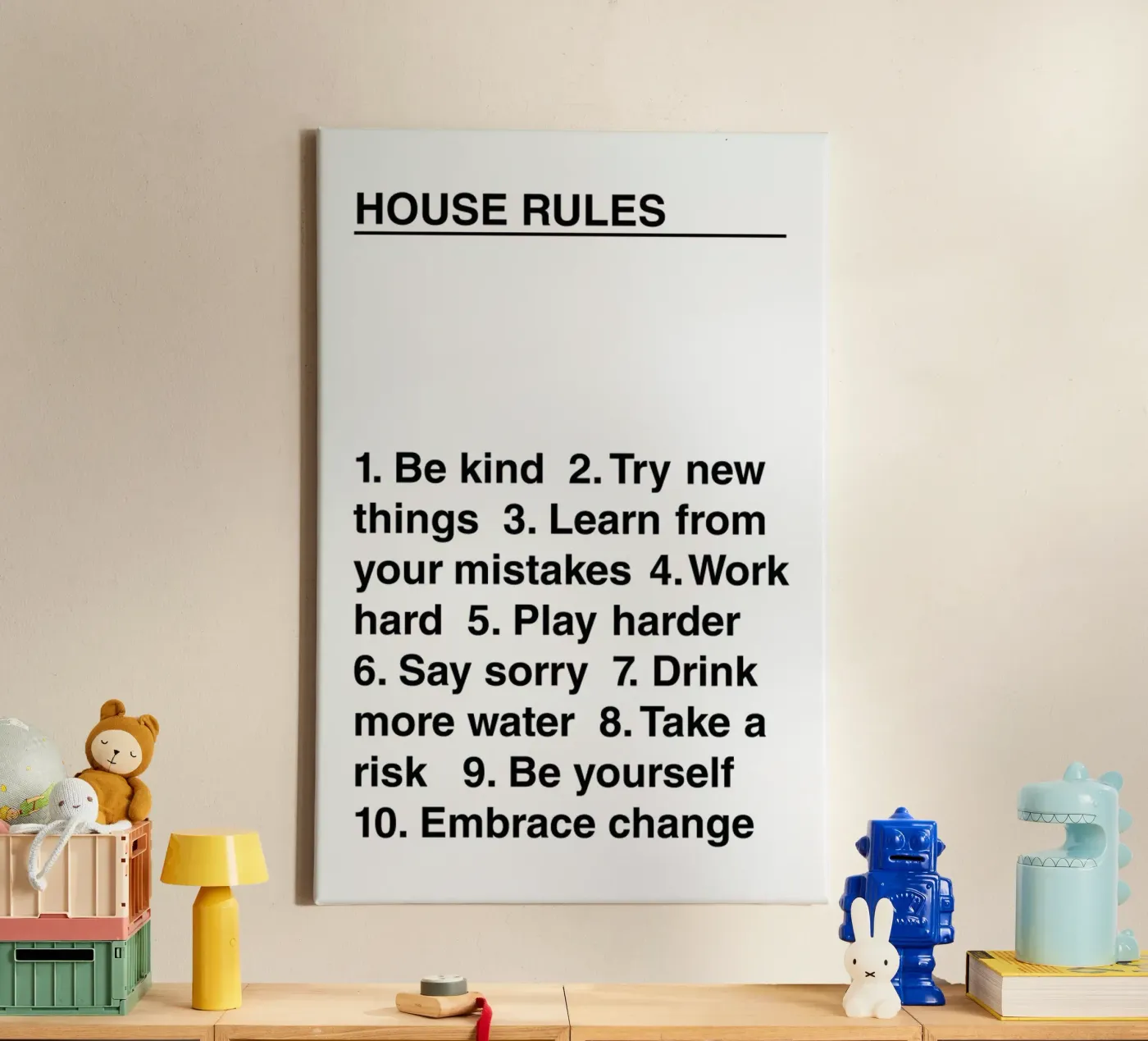 House Rules tela da The Native State