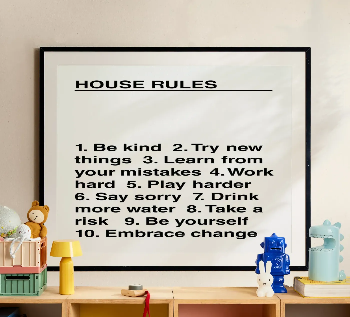 House Rules poster van The Native State