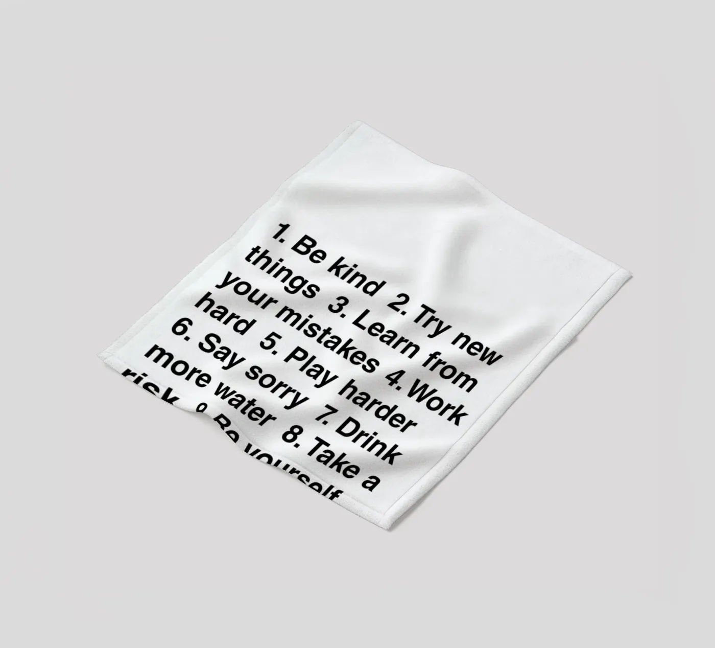 House Rules Fleecedecke von The Native State