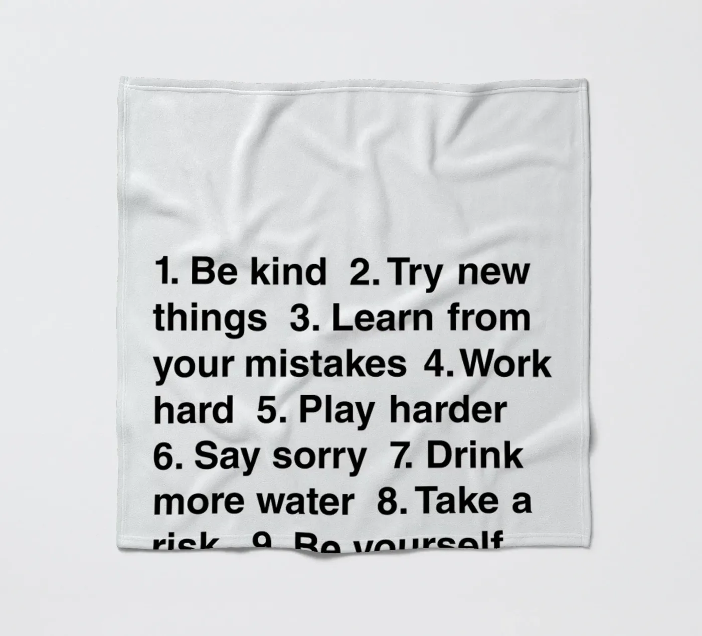 House Rules Fleecedecke von The Native State