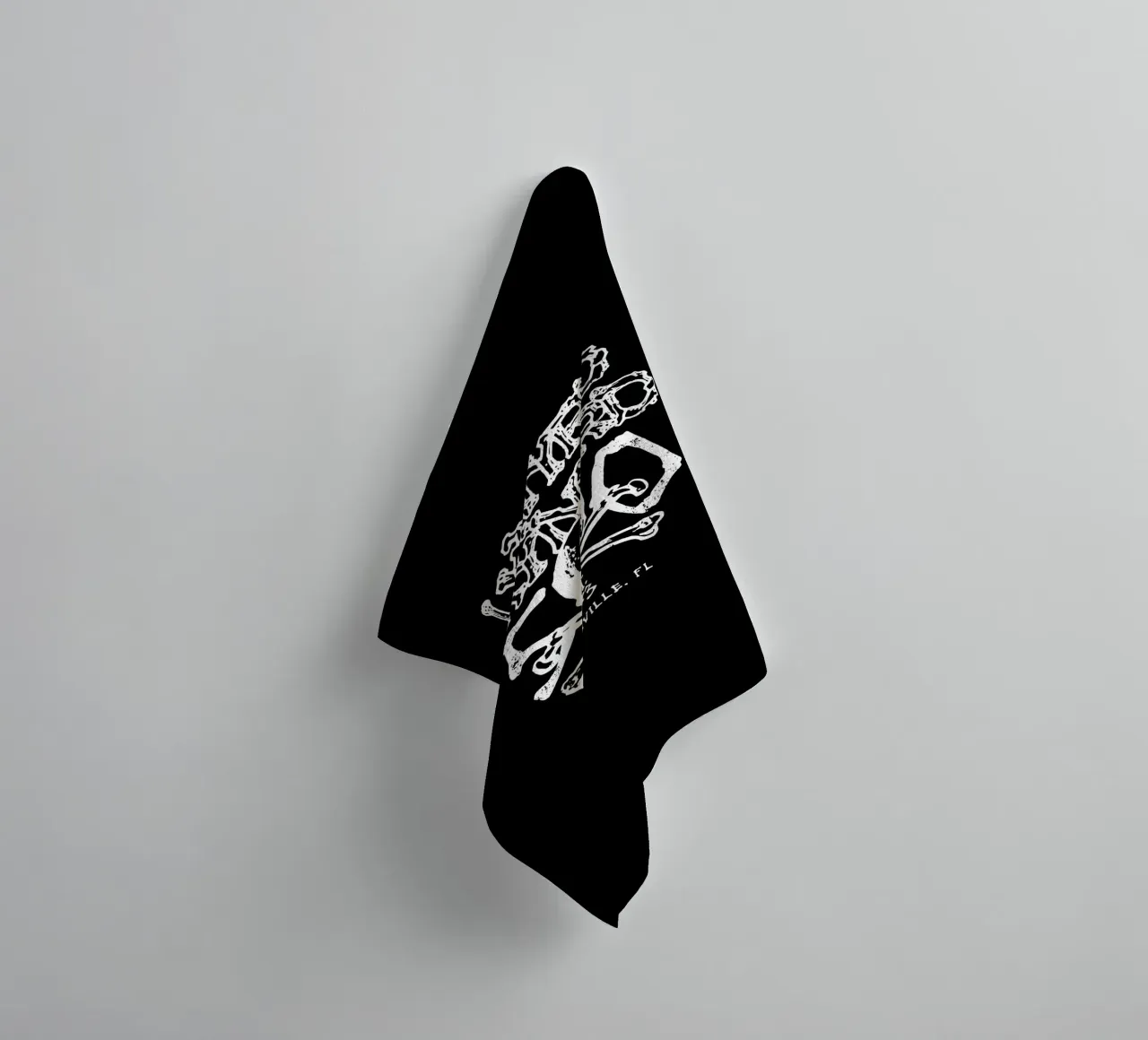 Lynyrd Skynyrd 50 jaar V2 badhanddoek van heatherloulin