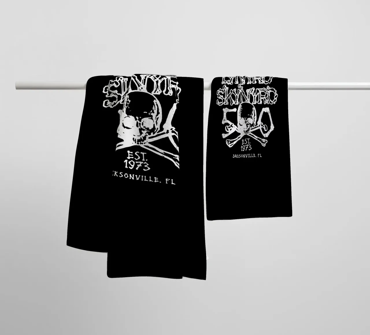 Lynyrd Skynyrd 50 jaar V2 badhanddoek van heatherloulin
