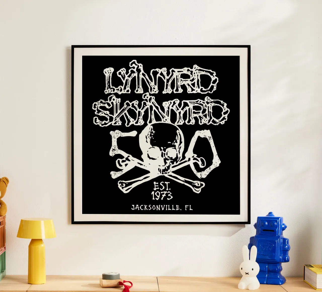 Lynyrd Skynyrd 50 Years V2 carta hahnemühle da heatherloulin