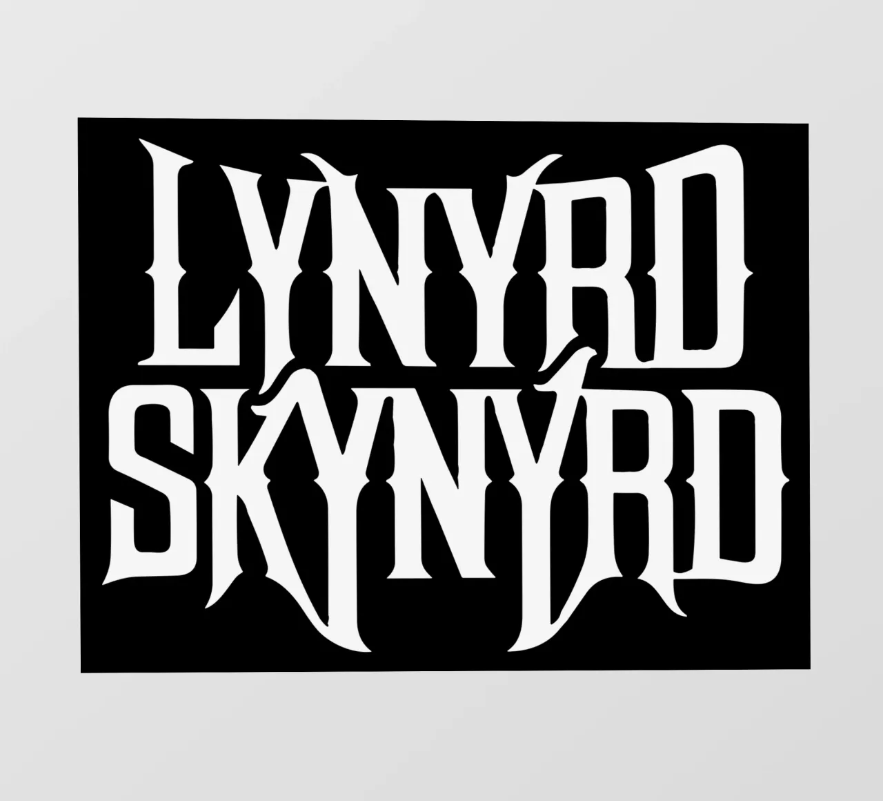 Logotipo de Lynyrd Skynyrd papel para pared de heatherloulin