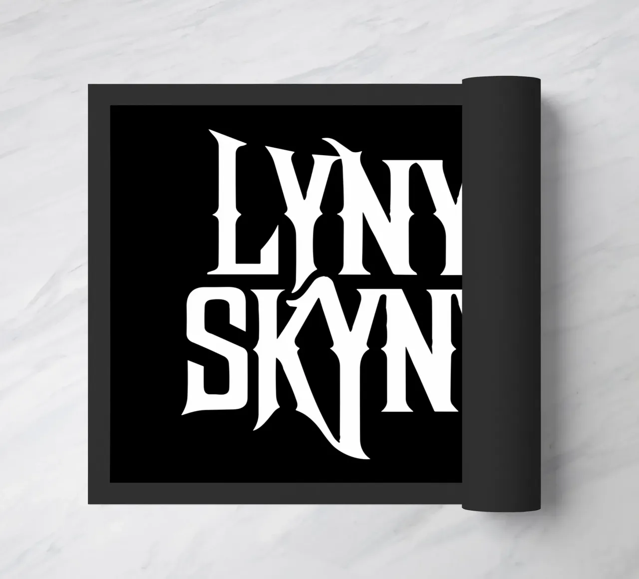 Logotipo de Lynyrd Skynyrd felpudo de heatherloulin