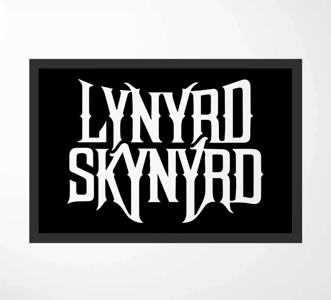 Logotipo de Lynyrd Skynyrd felpudo de heatherloulin