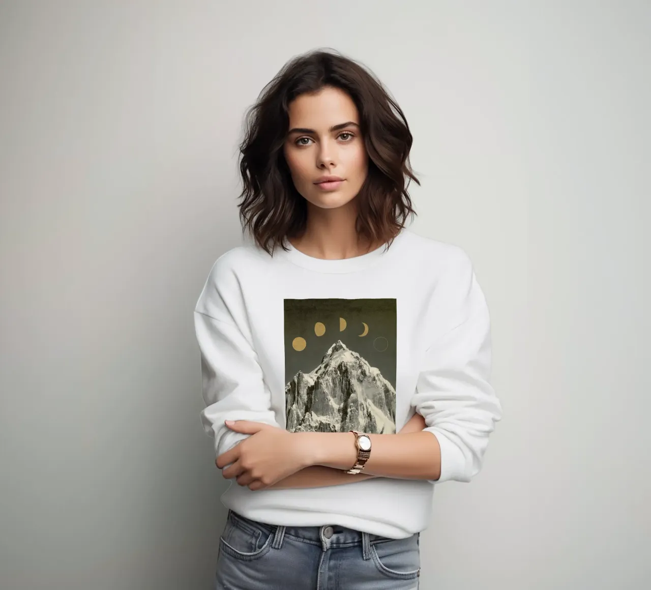 Phases Moon felpa da Florent Bodart