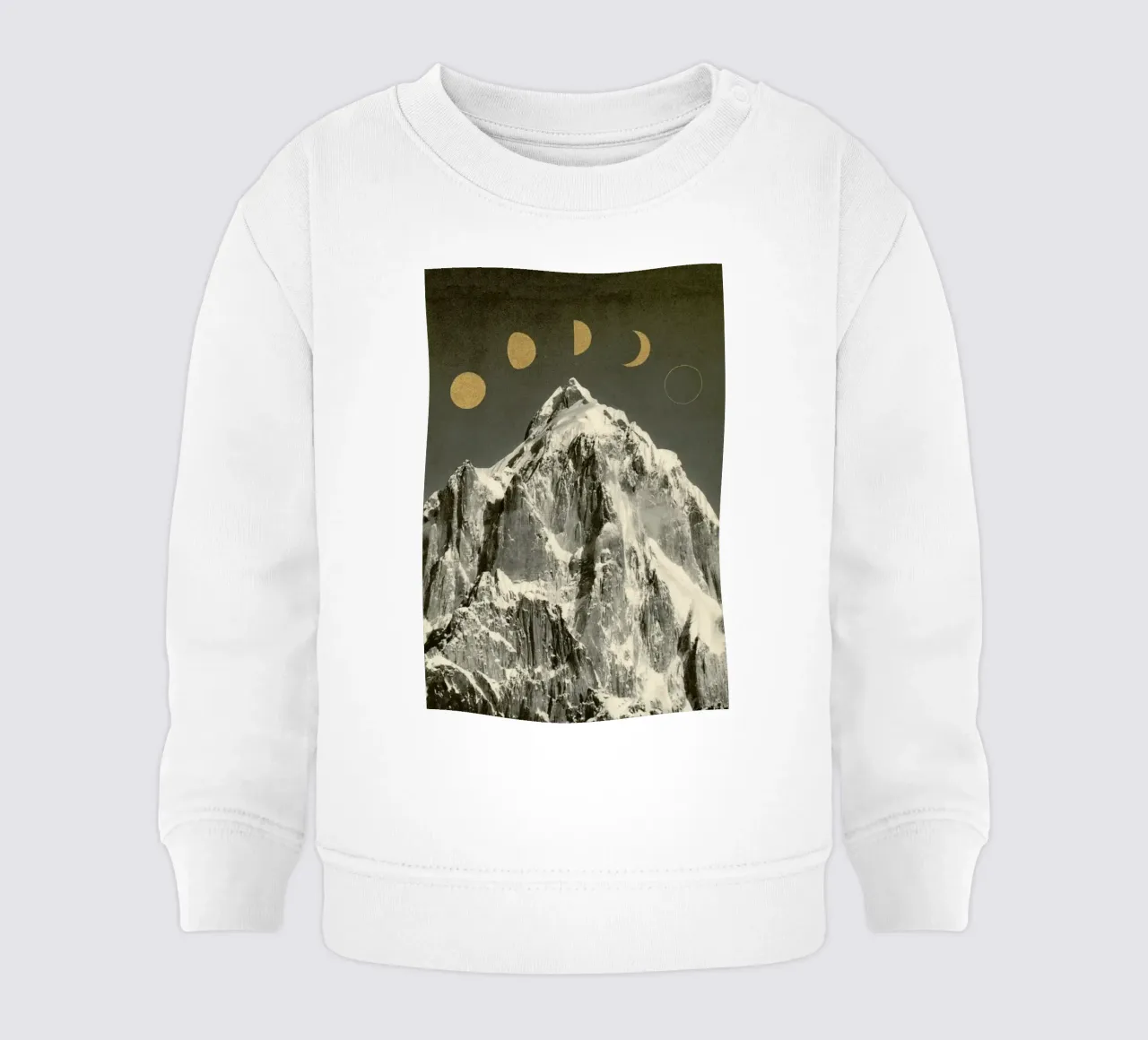 Phases Moon felpa neonato da Florent Bodart
