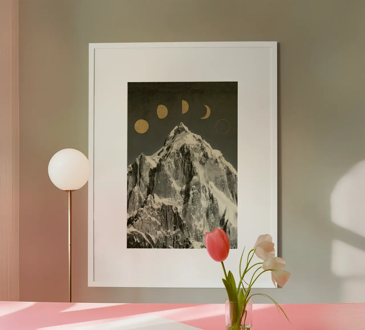 Phases Moon poster da Florent Bodart