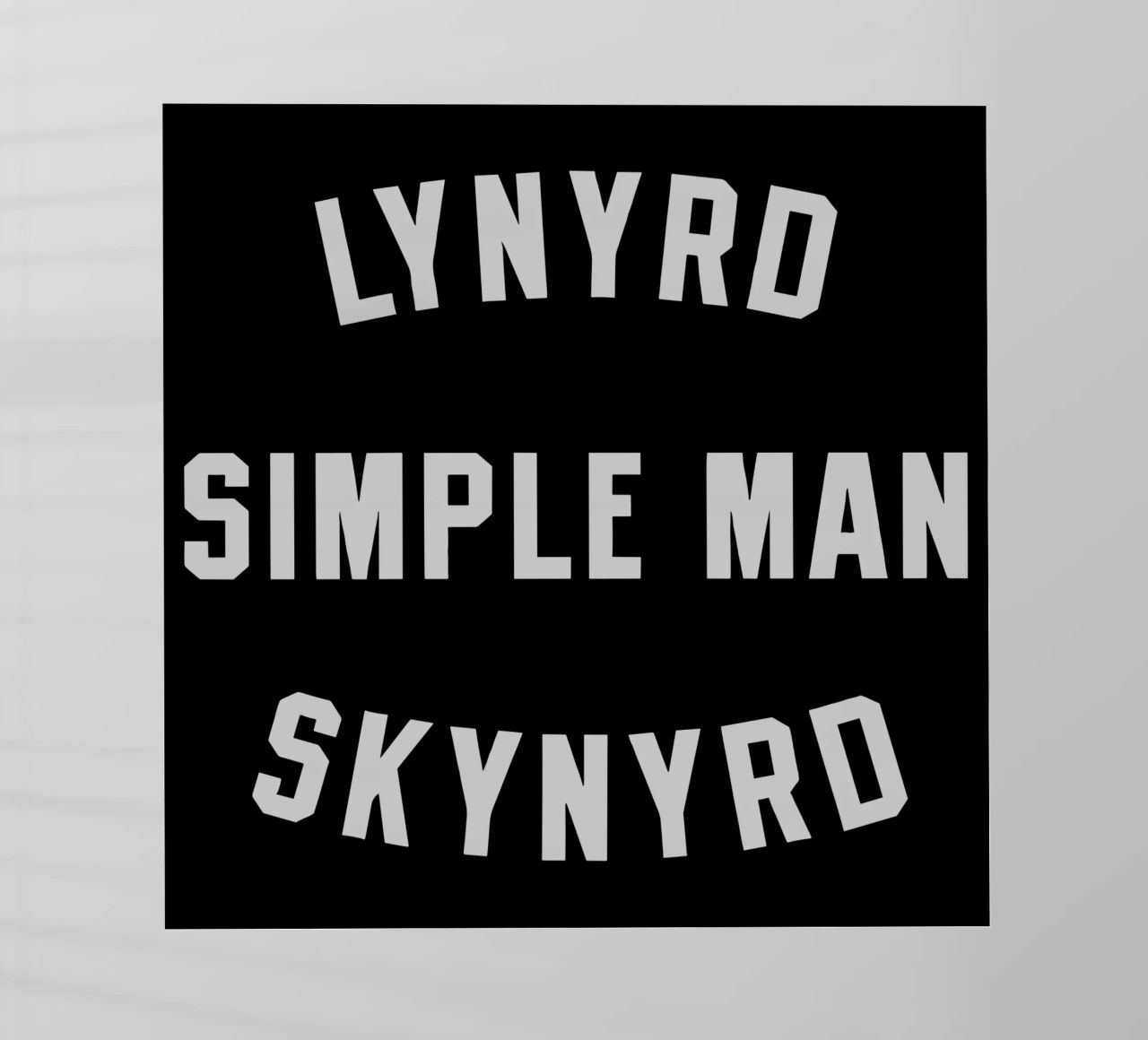 Lynyrd Skynyrd Simple Man pellicola backlit da heatherloulin