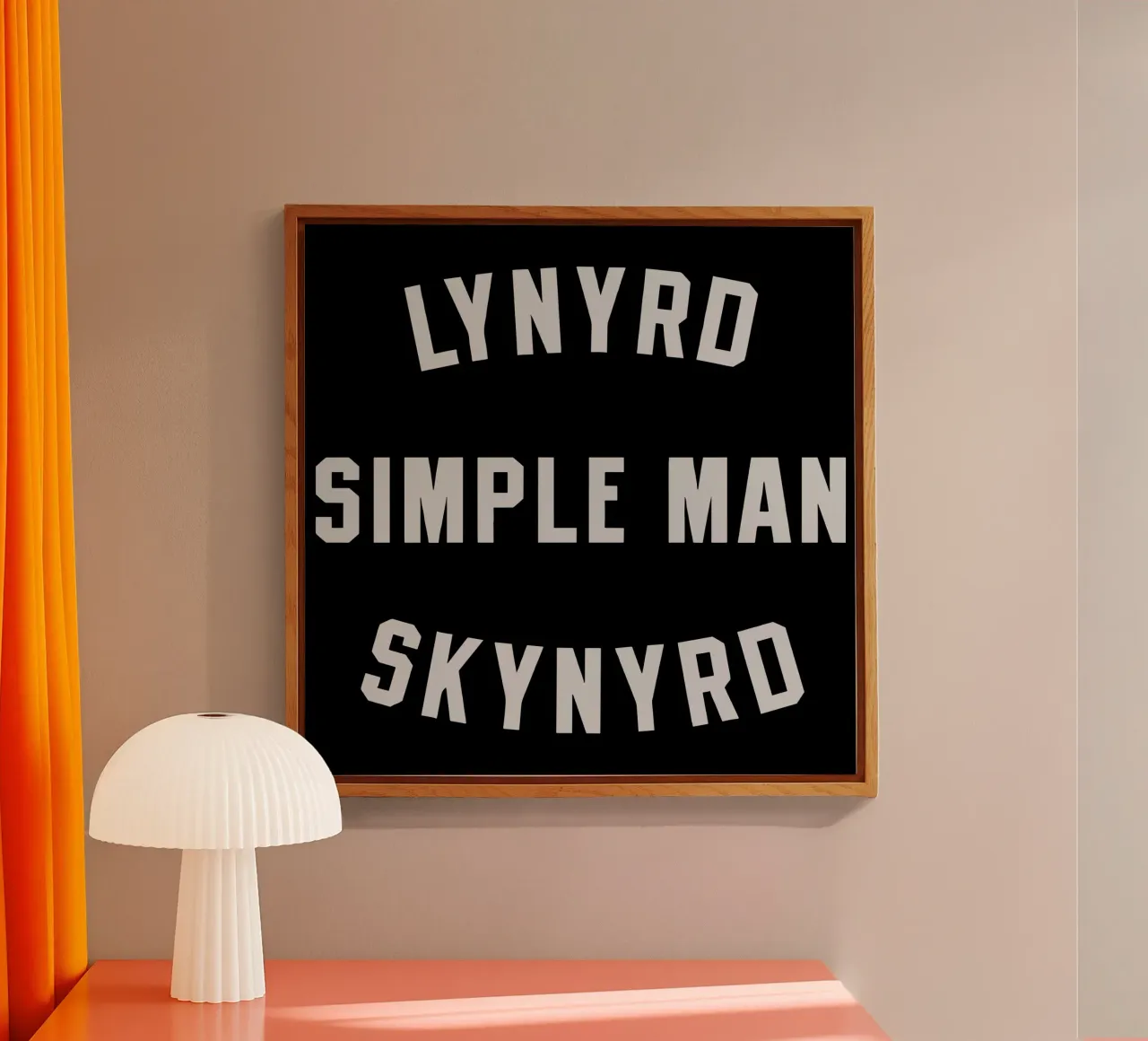 Lynyrd Skynyrd Simple Man plexiglass da heatherloulin