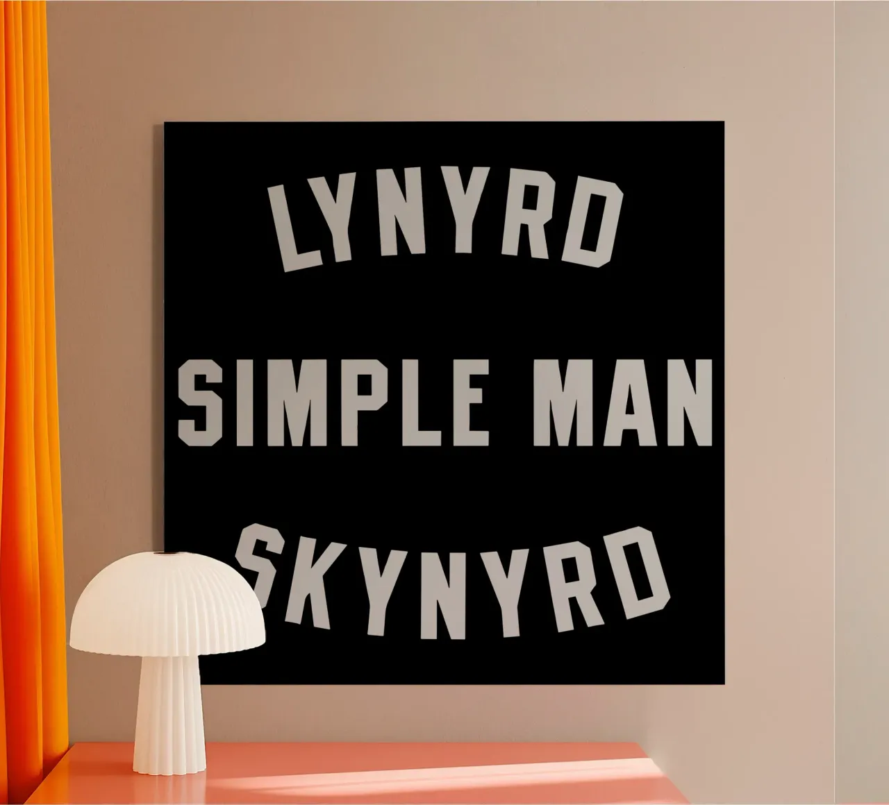 Lynyrd Skynyrd Simple Man plexiglass da heatherloulin