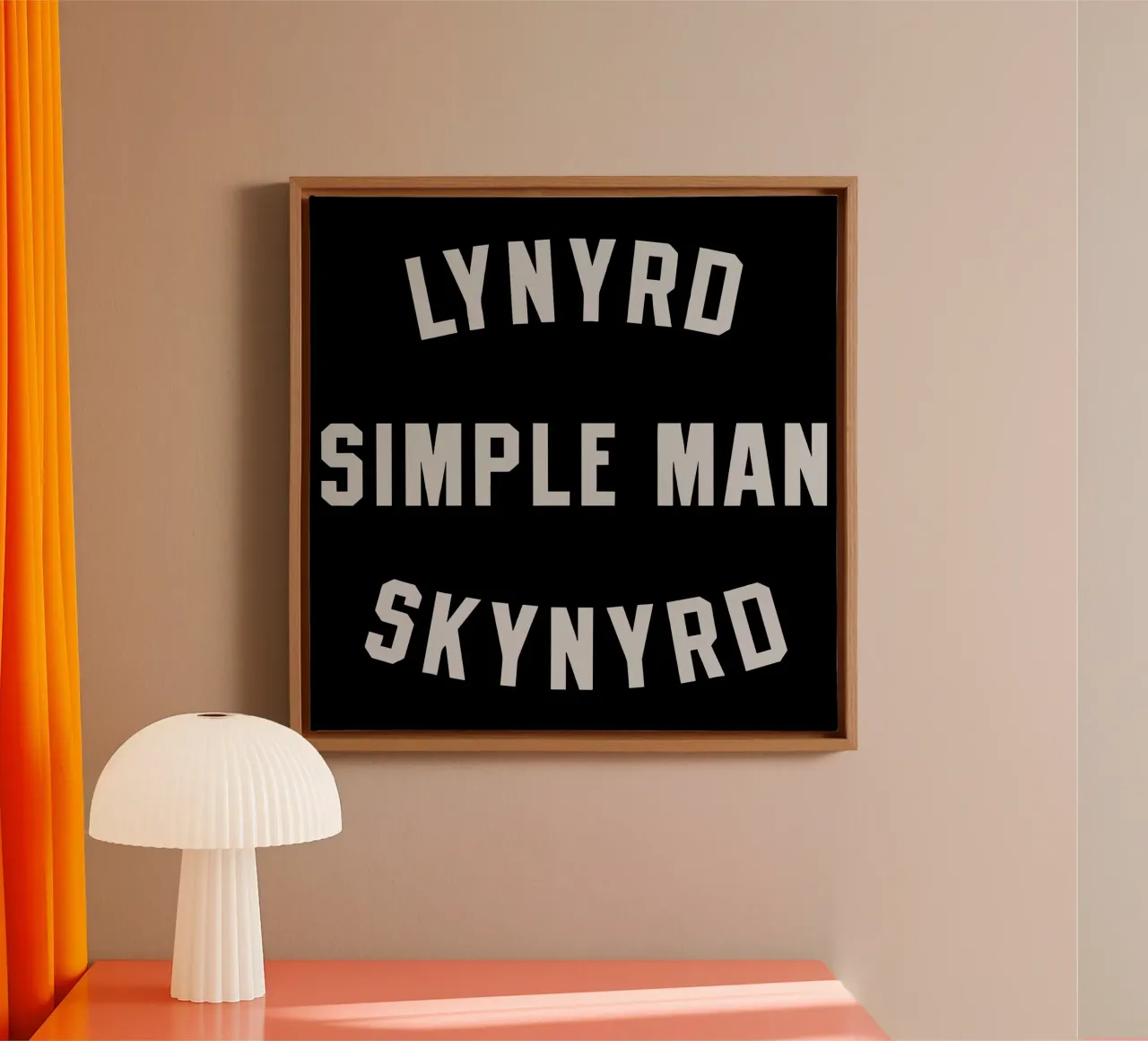 Lynyrd Skynyrd Simple Man canvas by heatherloulin