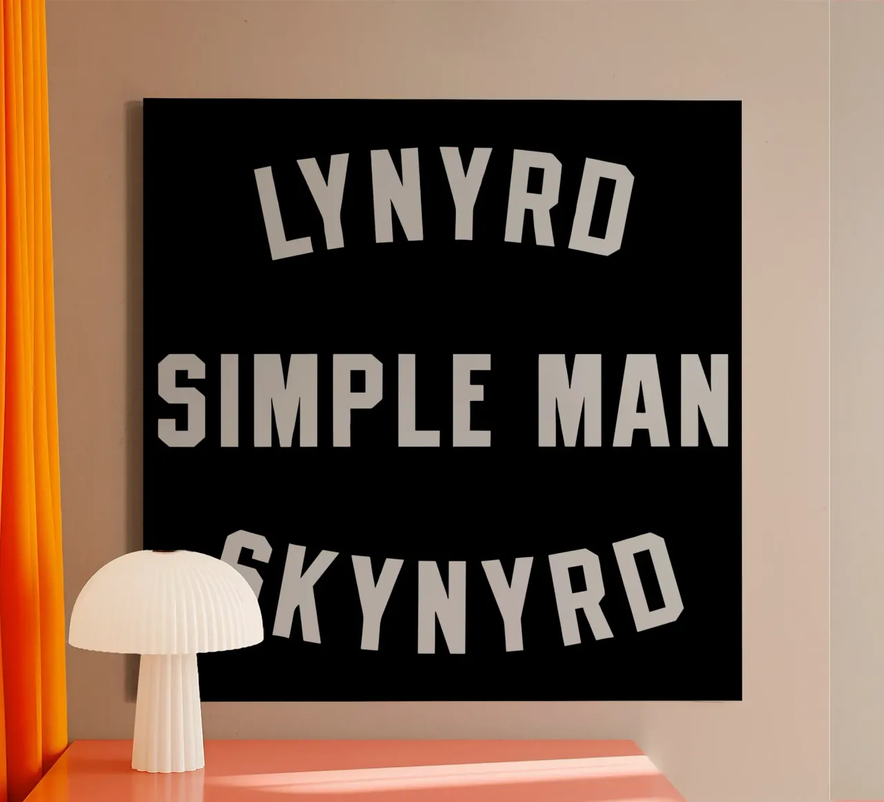 Lynyrd Skynyrd Simple Man canvas by heatherloulin