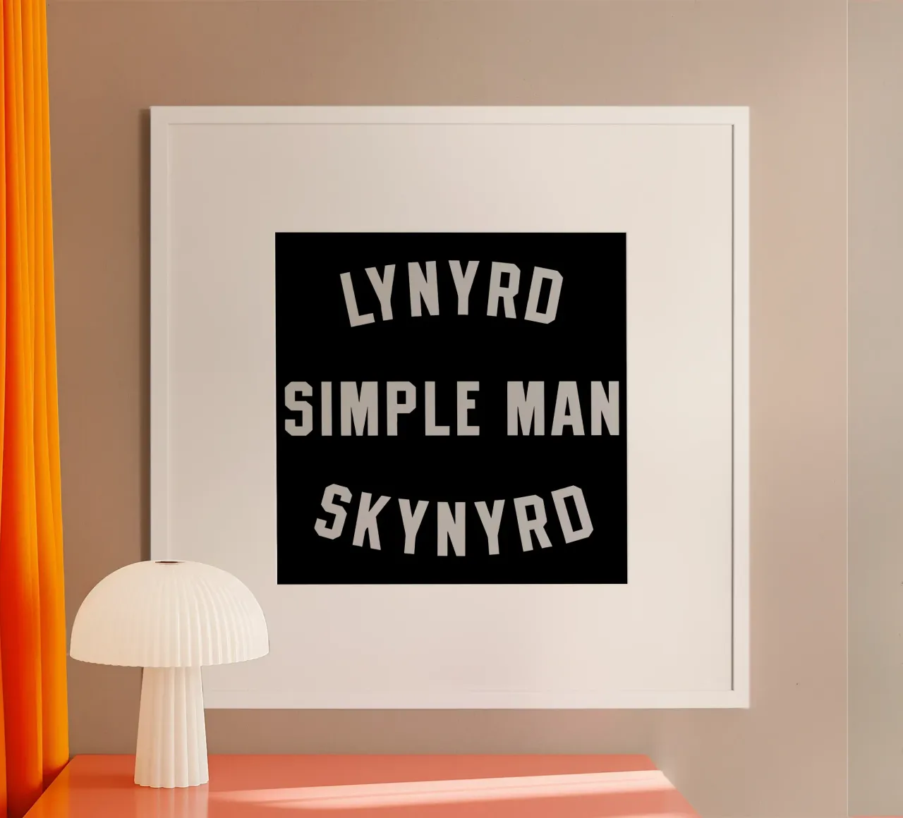 Lynyrd Skynyrd Simple Man carta hahnemühle da heatherloulin