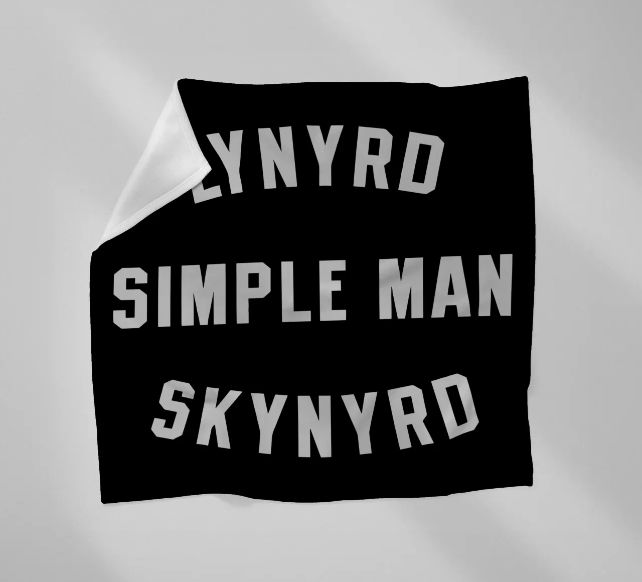 Lynyrd Skynyrd Simple Man coperta in pile da heatherloulin