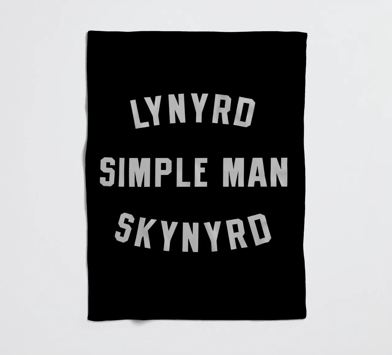 Lynyrd Skynyrd Simple Man coperta in pile da heatherloulin