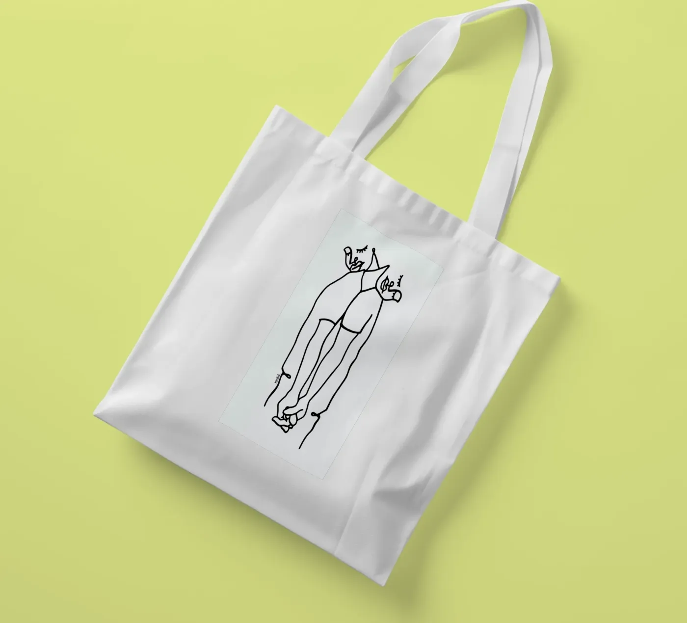 Two tote bag by Ninhol